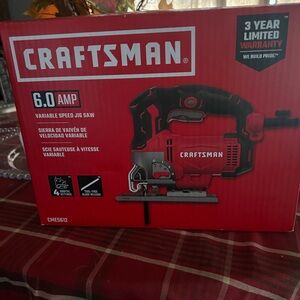 Craftsman Red and Black 6.0 Amp Jig Saw